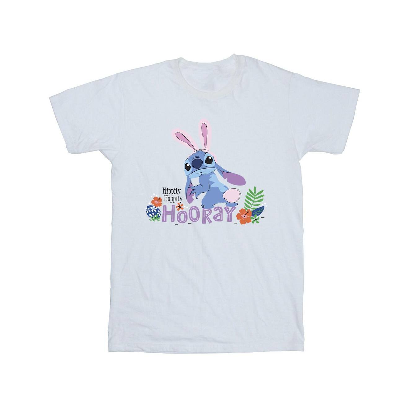 T-shirt Coton Disney Hippity Hop Blanc