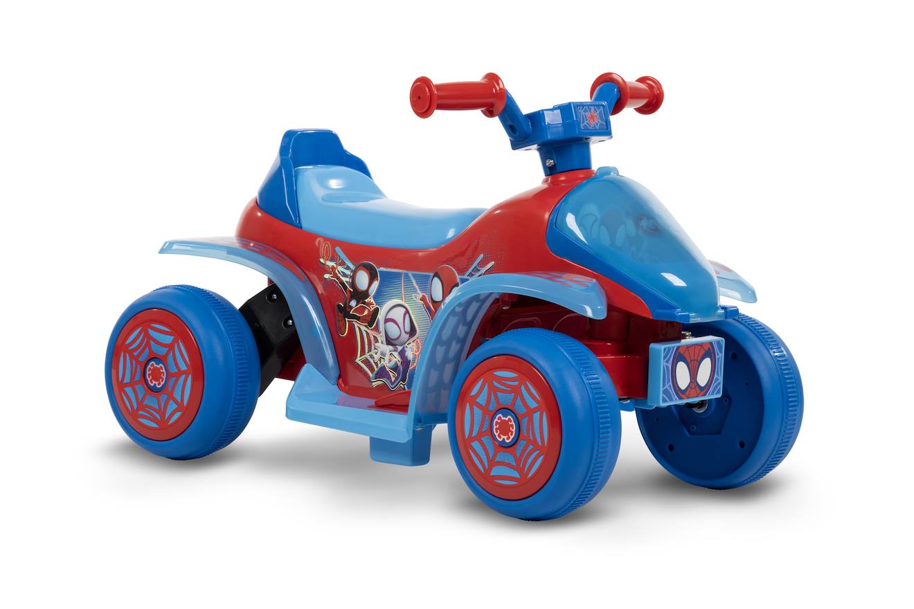 Quad Électrique Enfant Marvel Spidey Bleu