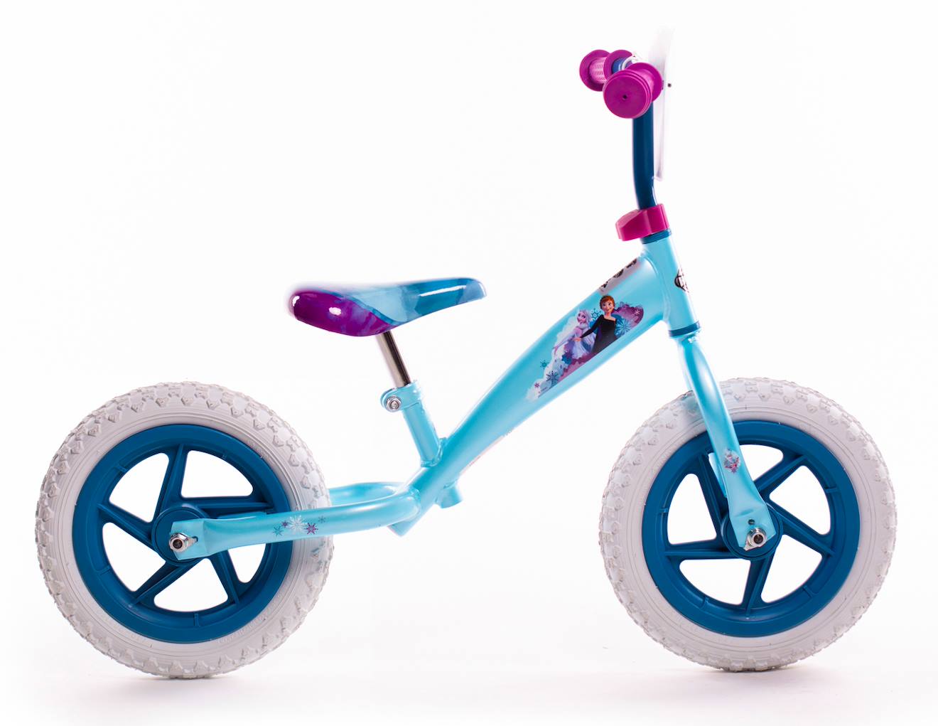 Draisienne Disney Frozen - La Reine Des Neiges 12" Bleu (Huffy) - Image 1