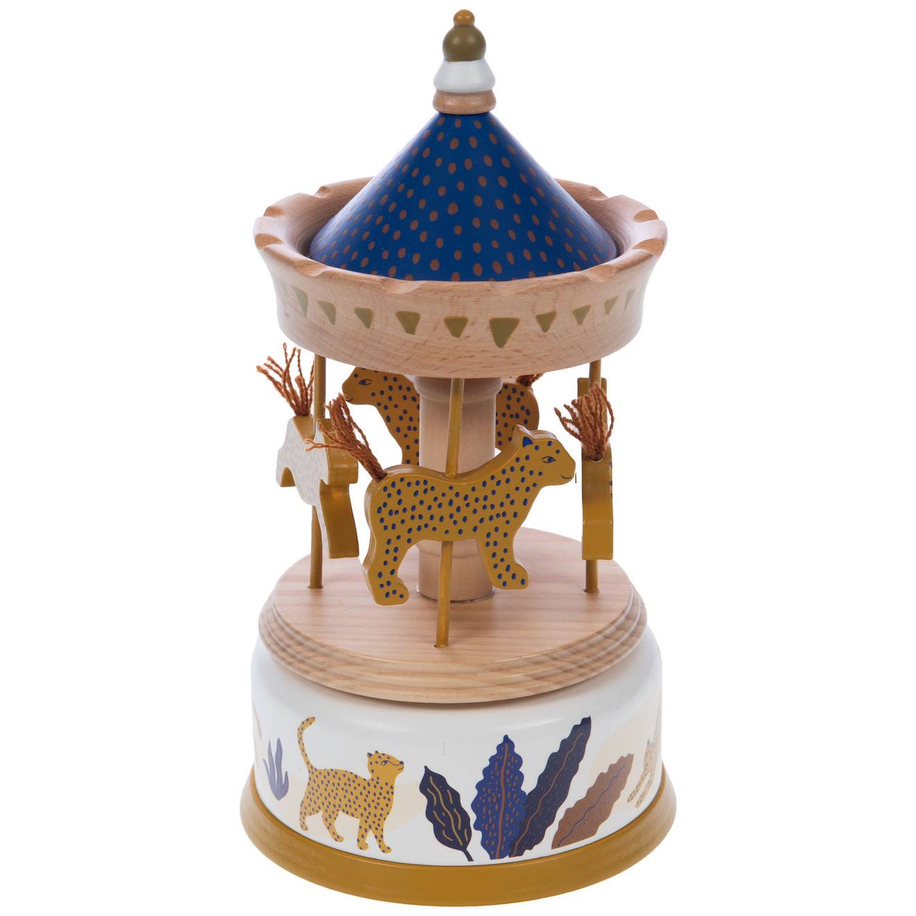 Carrousel Liam Marron, Bleu