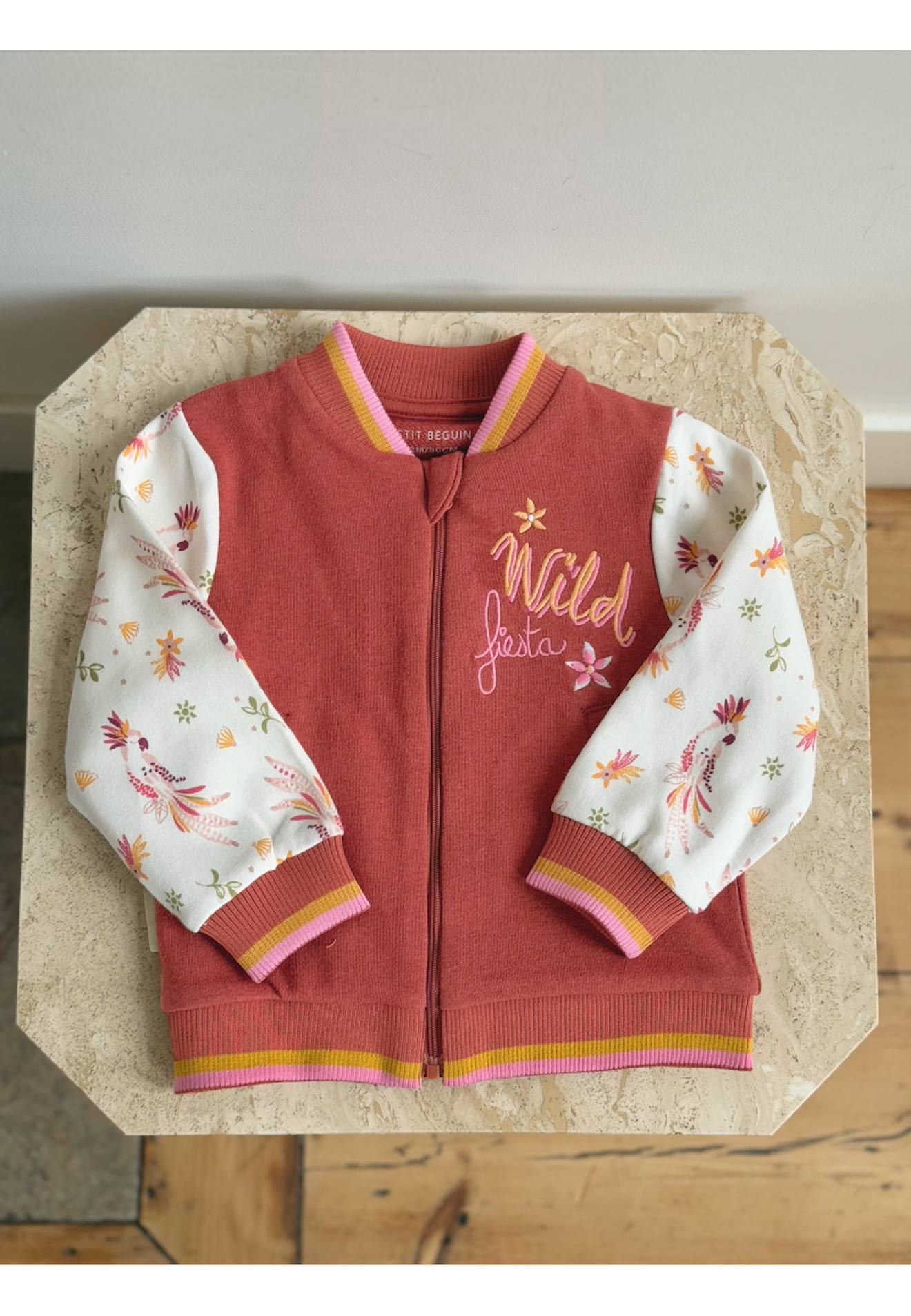 Veste Teddy Enfant Fiesta Terracotta