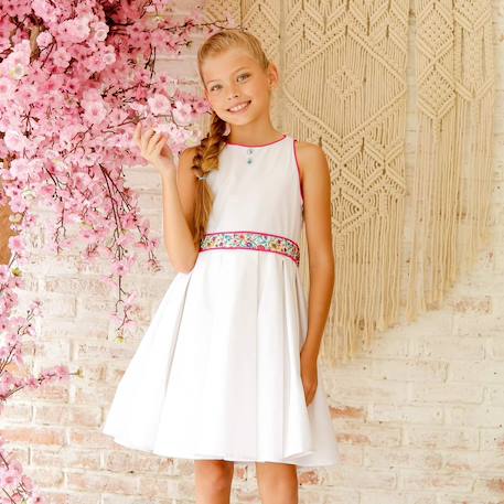 Robe demoiselle d'honneur    fleurie   hepburn  - vertbaudet enfant