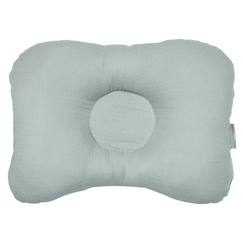 -Coussin cale-tête ergonomique en gaze de coton jeanne