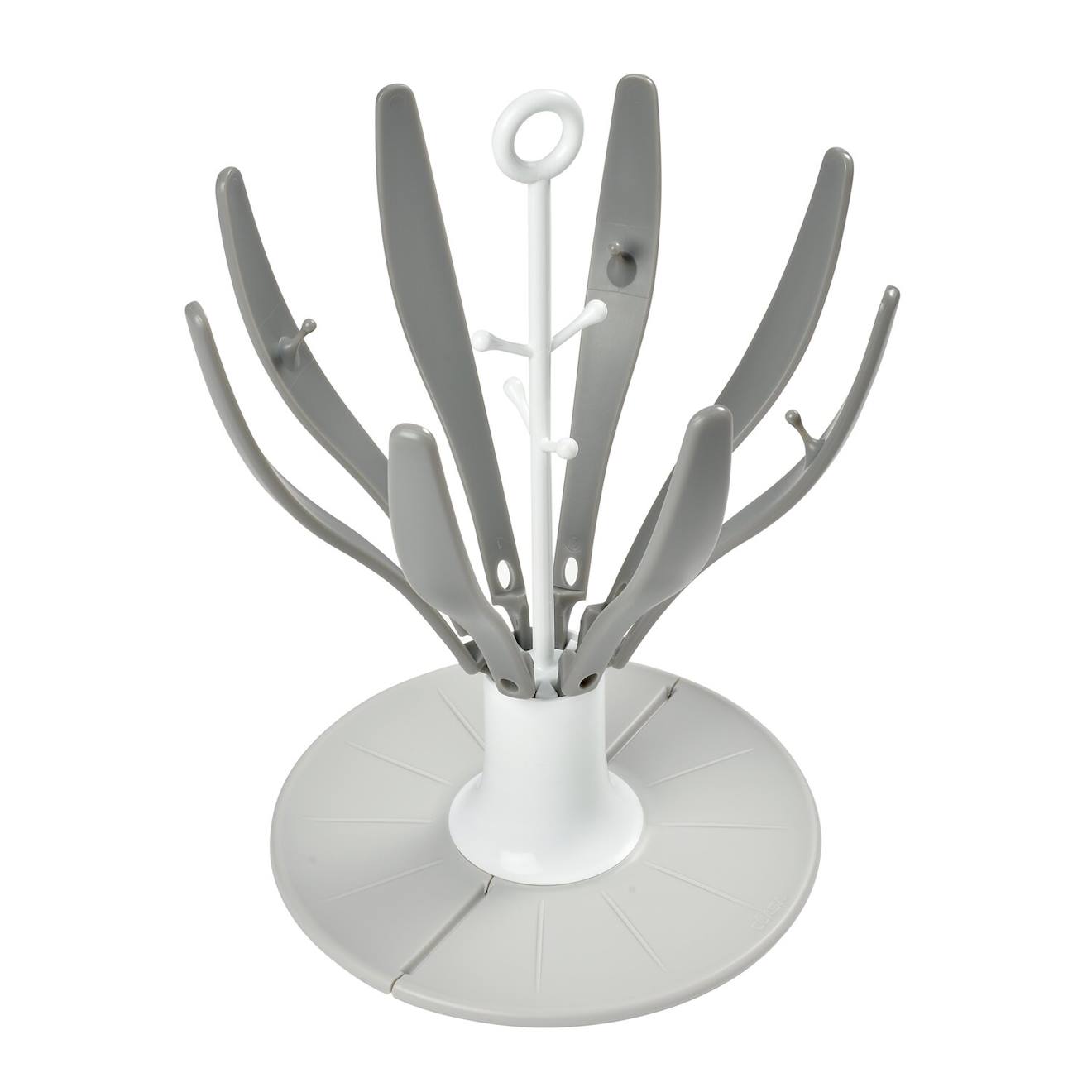 Egoutte Biberon Pliable Compact Et Nomade Gris