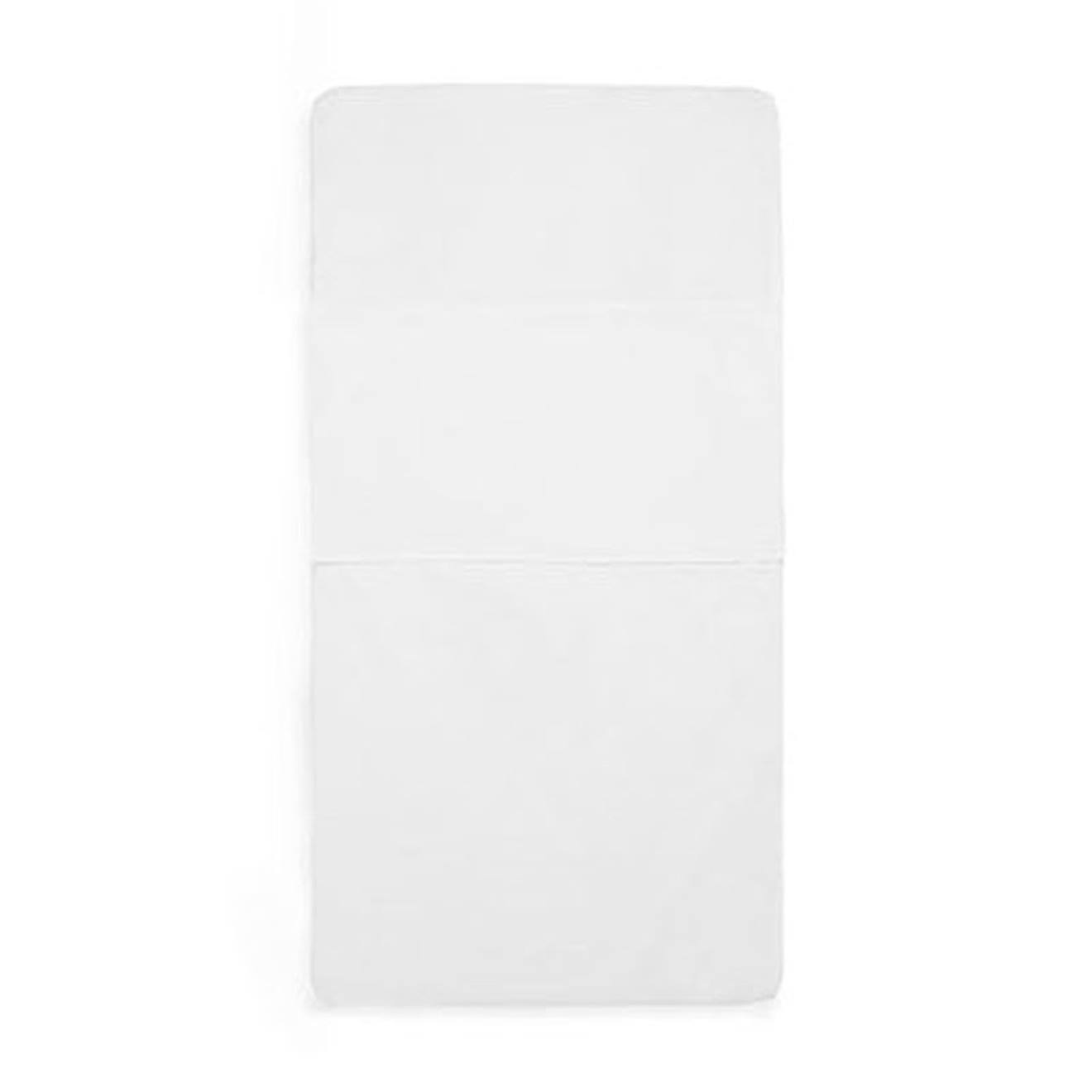 Drap Housse Tissu Élastique En Coton Blanc