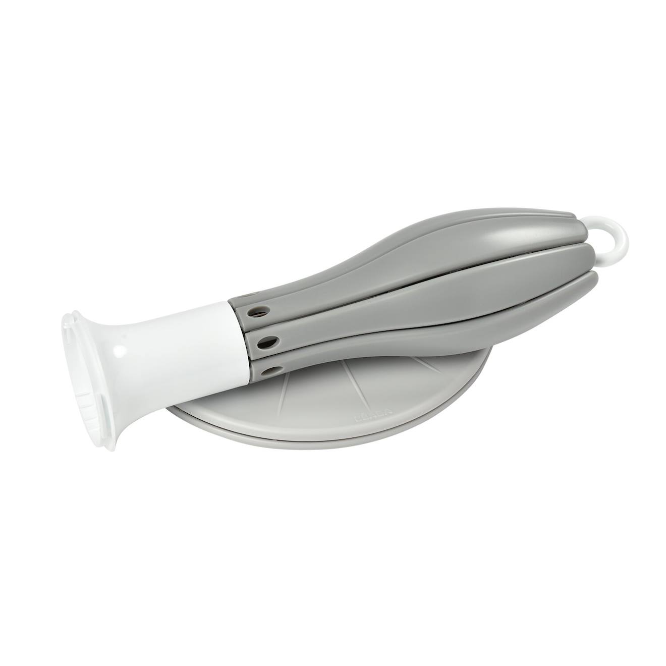 Egoutte Biberons Pliable Compact Et Nomade Capacité 8 Biberons Gris (Béaba) - Image 2