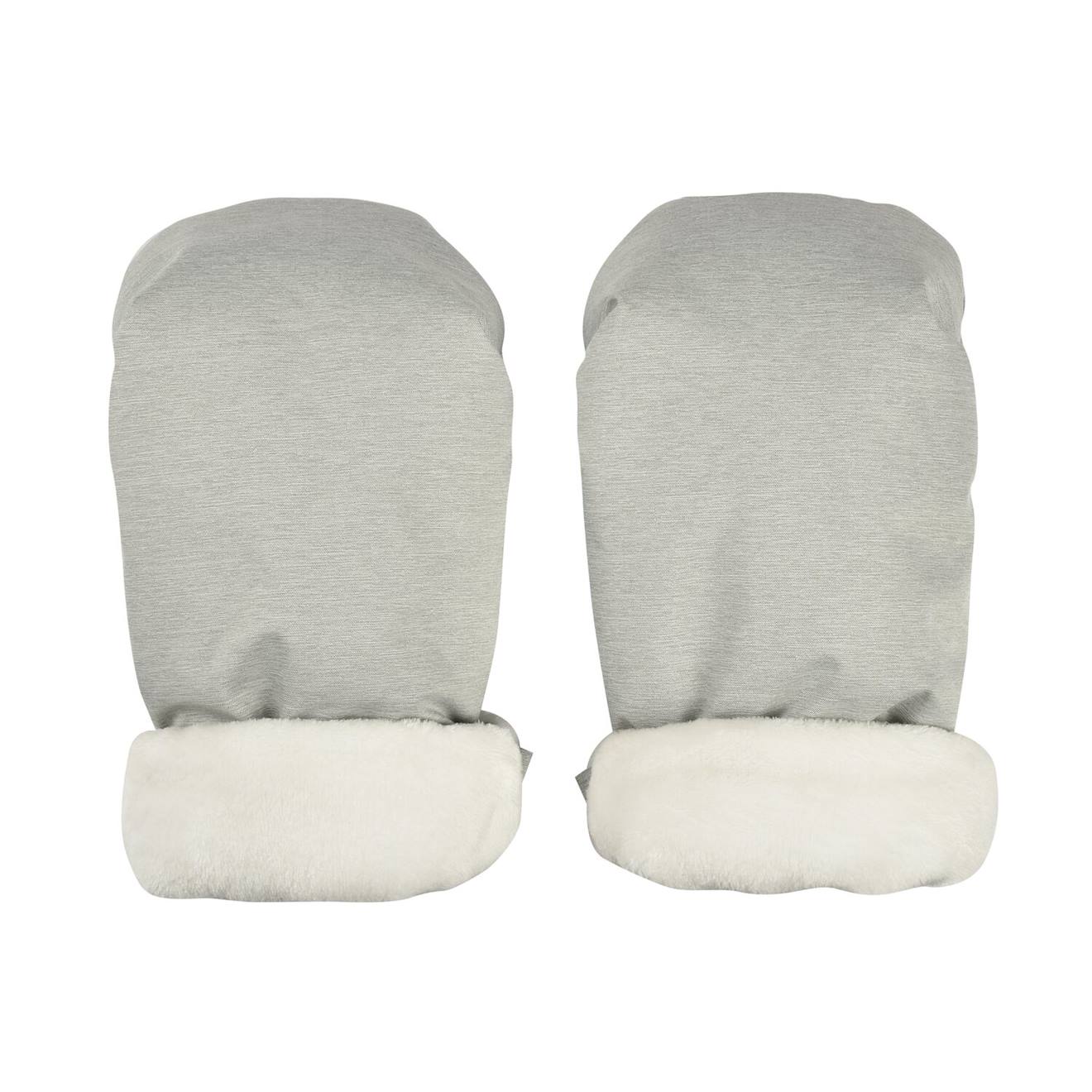 Moufles Pour Poussette Universelles Gris Chiné