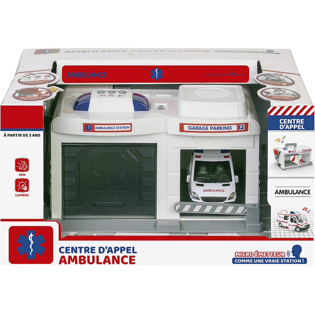 Centre D'appel Ambulance Blanc