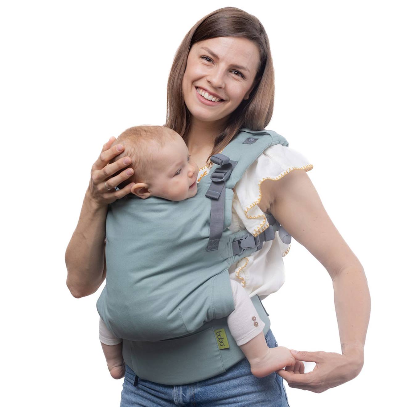 Porte Bébé Boba X Sea Mist Vert Menthe