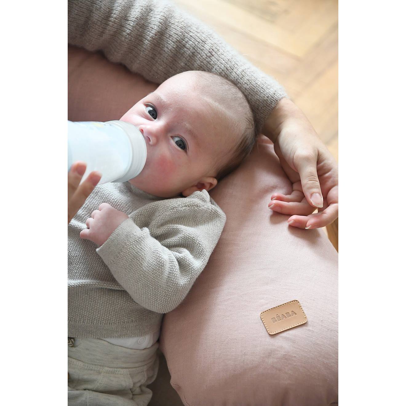 Coussin De Maternité Confortable Et Multifonctions Big Flopsy Rose (Beaba) - Image 3