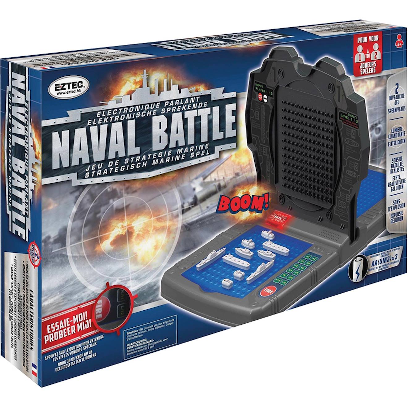 Bataille Navale Électronique Multicolore
