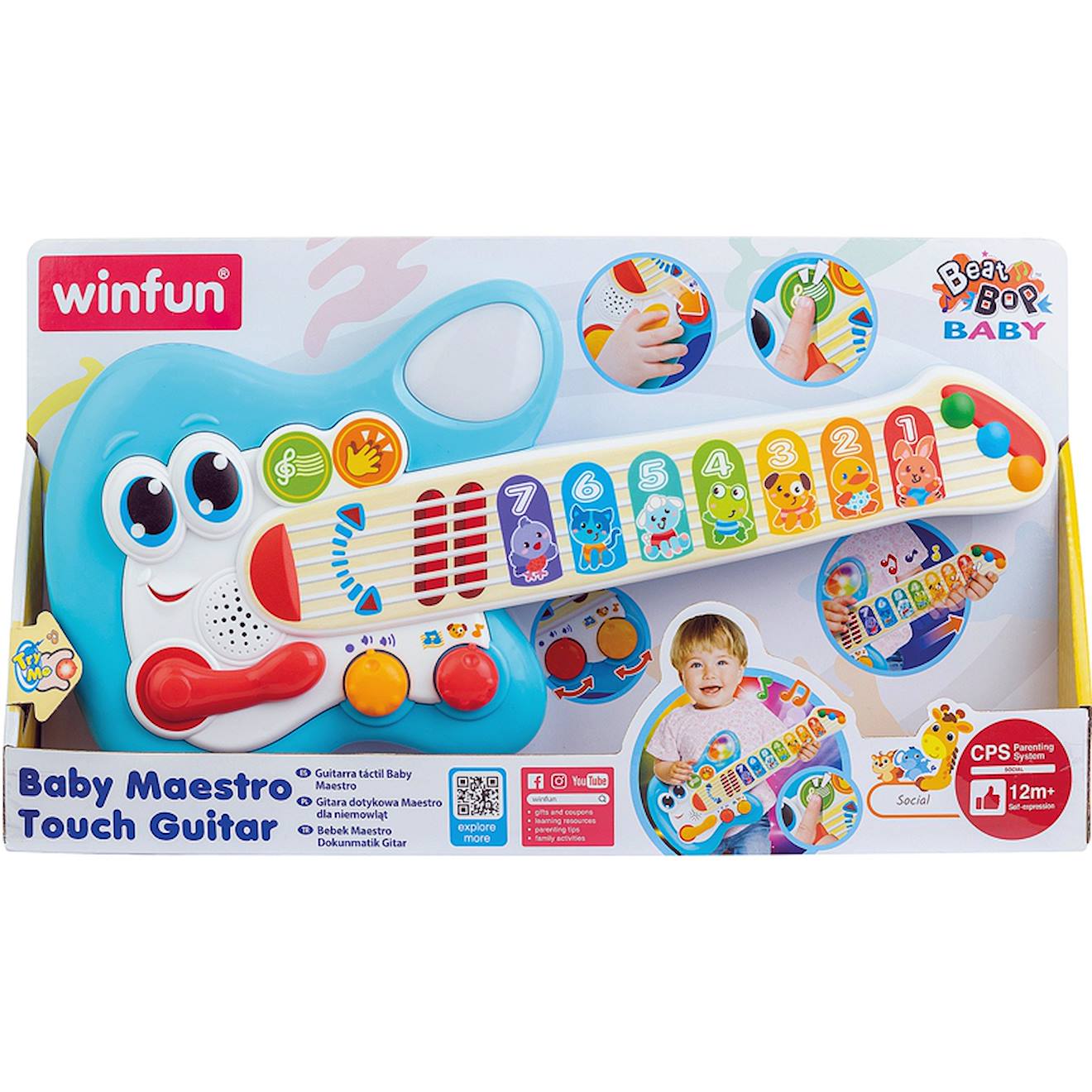 Guitare Tactile Électronique Multicolore
