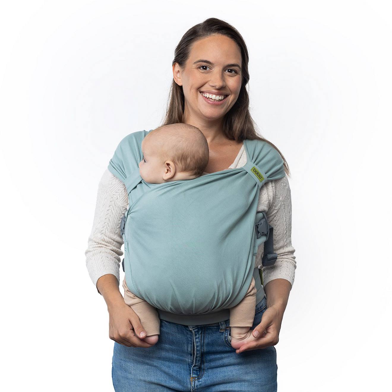 Porte-bébé Hybride Boba Bliss Sea Mist Vert Menthe