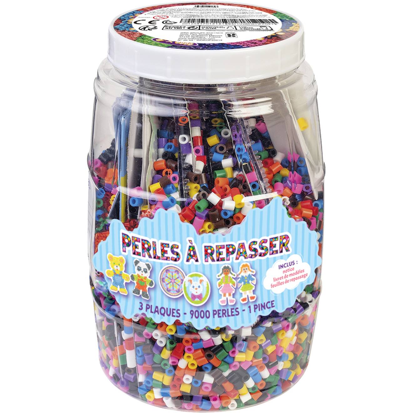 9000 Perles À Repasser Multicolore