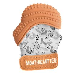 Puériculture-Mitaine de dentition cannelle