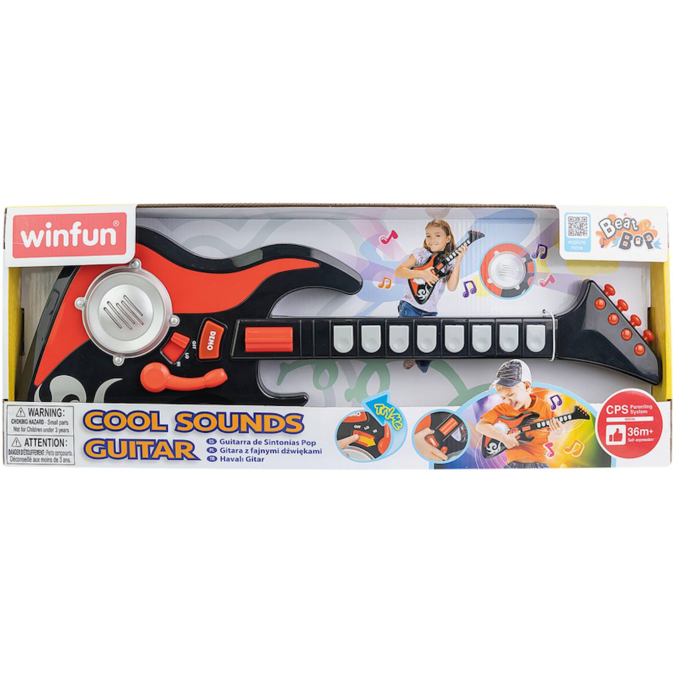 Guitare Électronique Avec Touches Multicolore