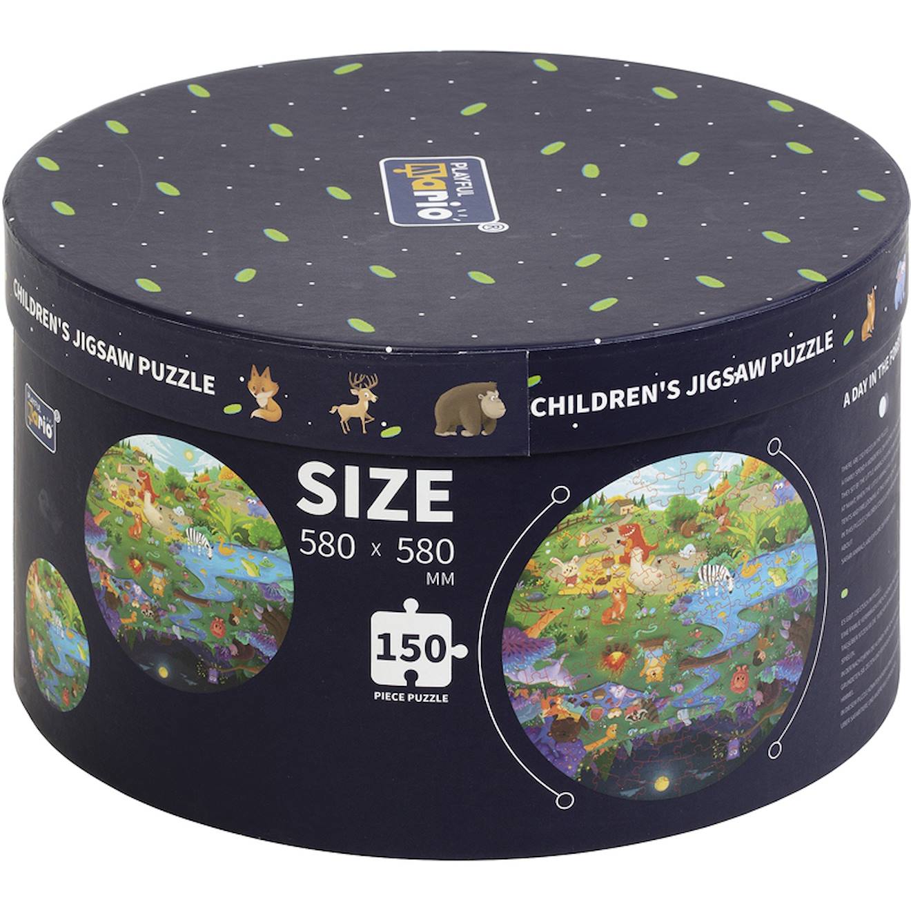 Puzzle 150 Pièces Forêt Imaginaire Multicolore