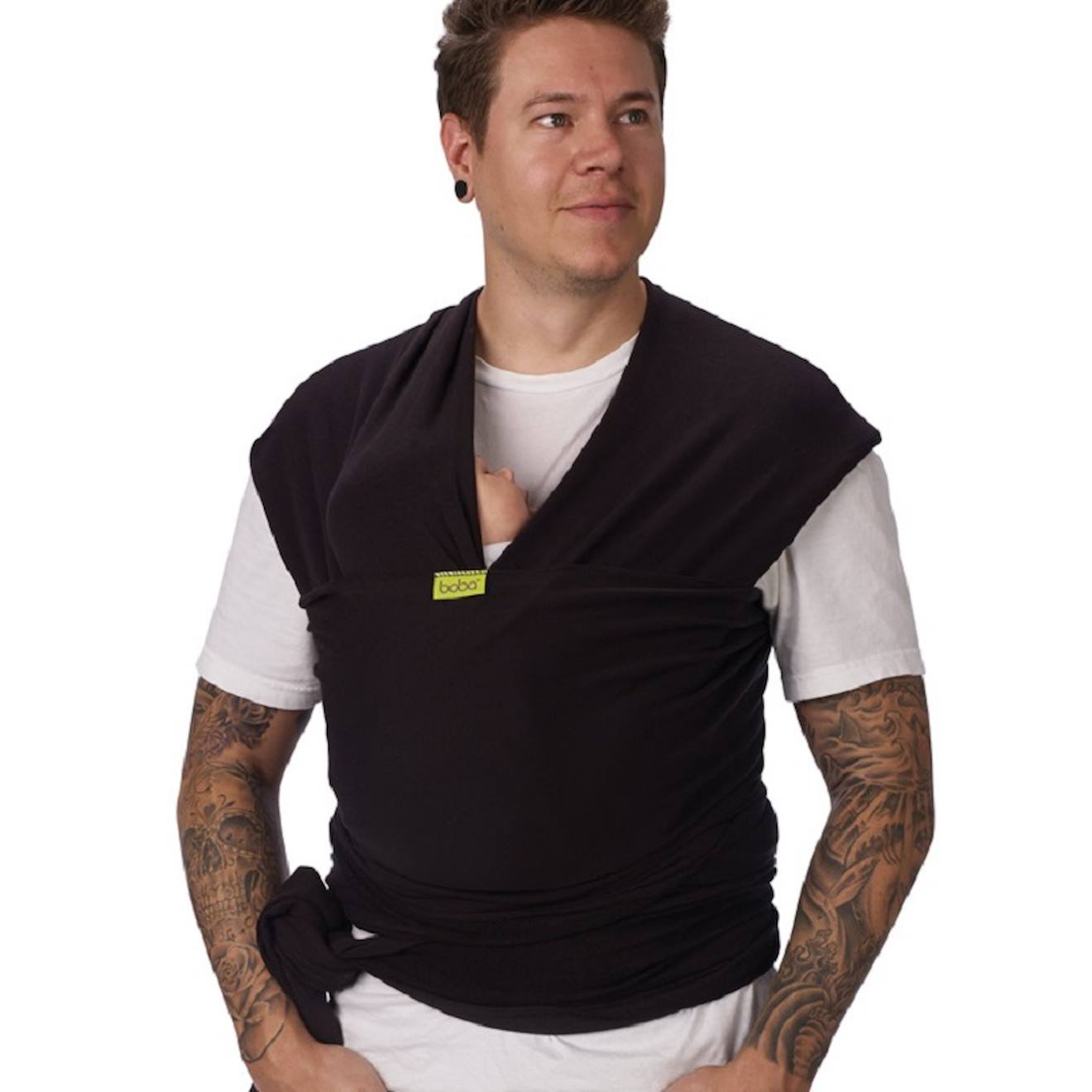 Echarpe De Portage Boba Wrap Noire Noir