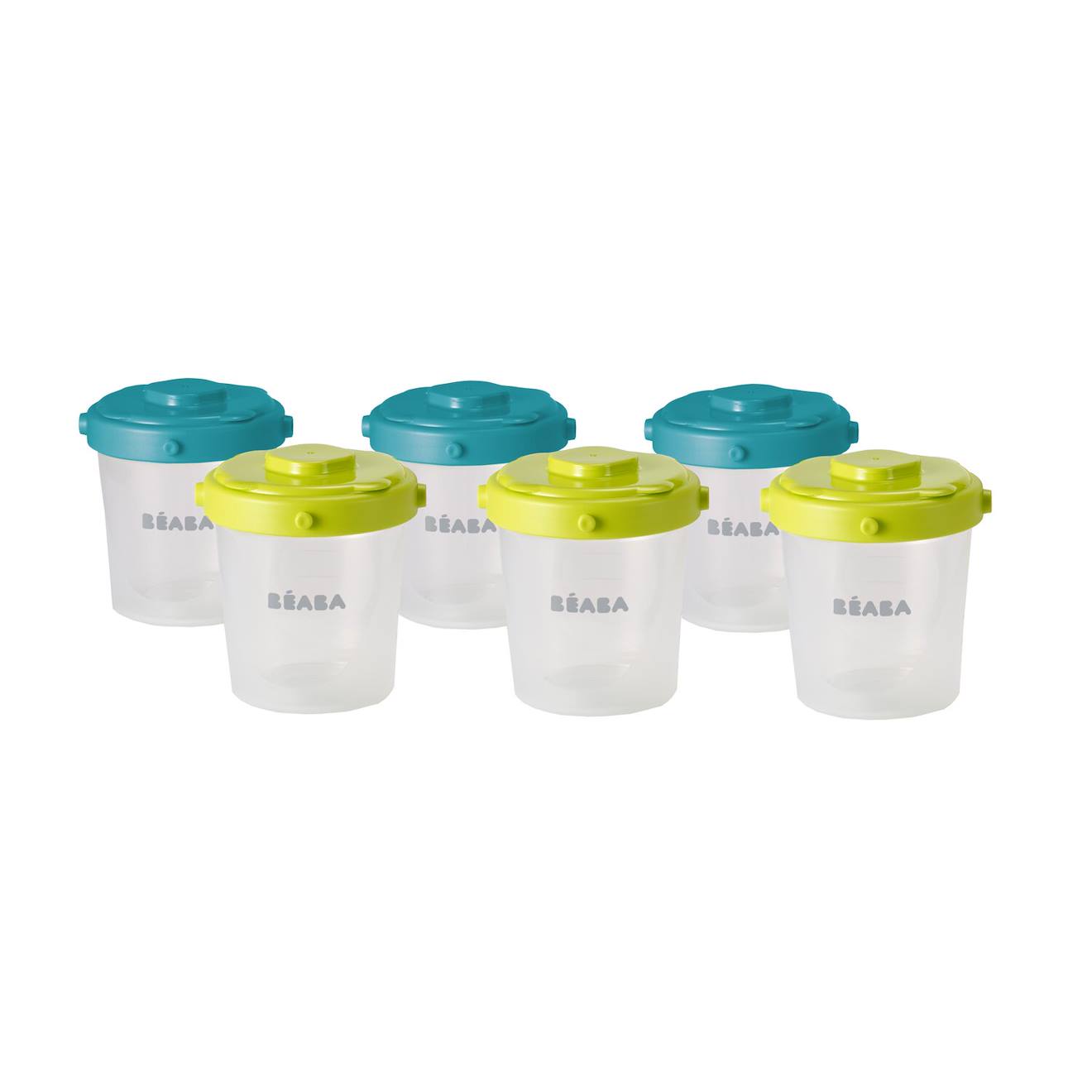 Lot De 6 Portions Clip 2ème Âge 200 Ml Jaune