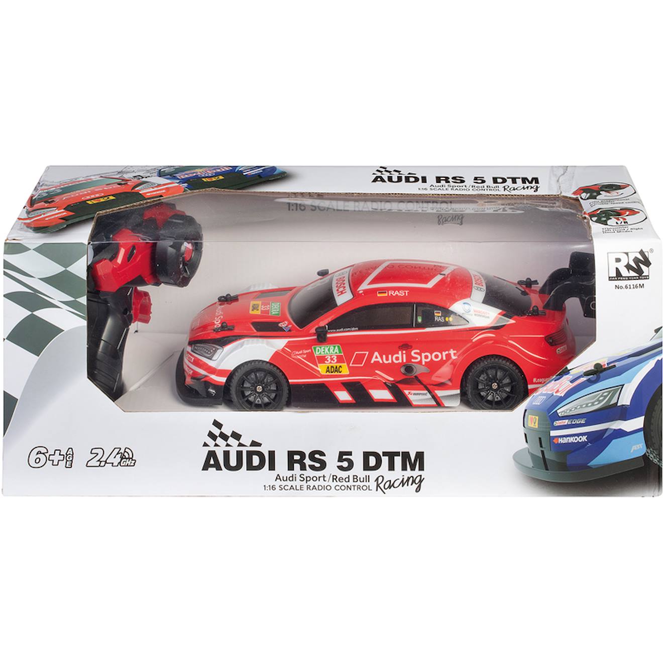 Voiture Radio-commandée 1/16ème Audi A5 Rouge