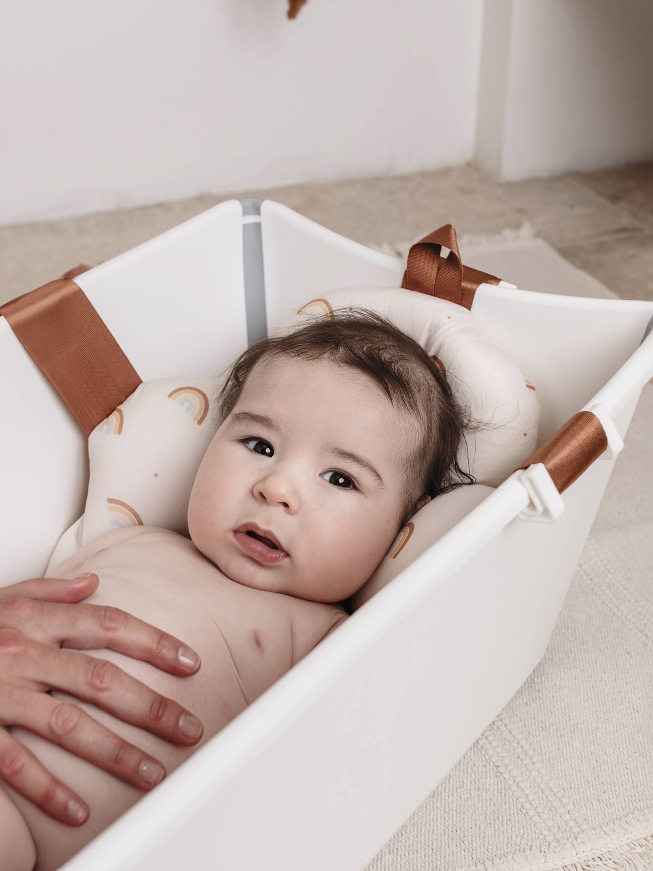 Coussin de bain multicolore