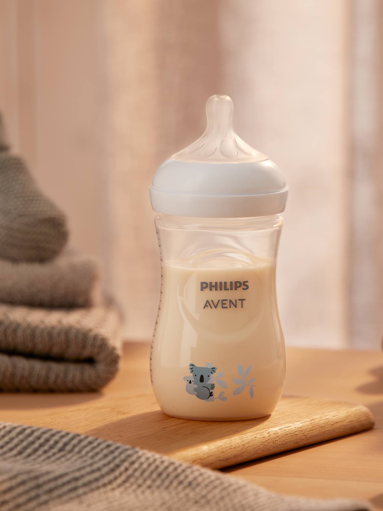 Biberon 260 ml Philips AVENT Natural Response gris