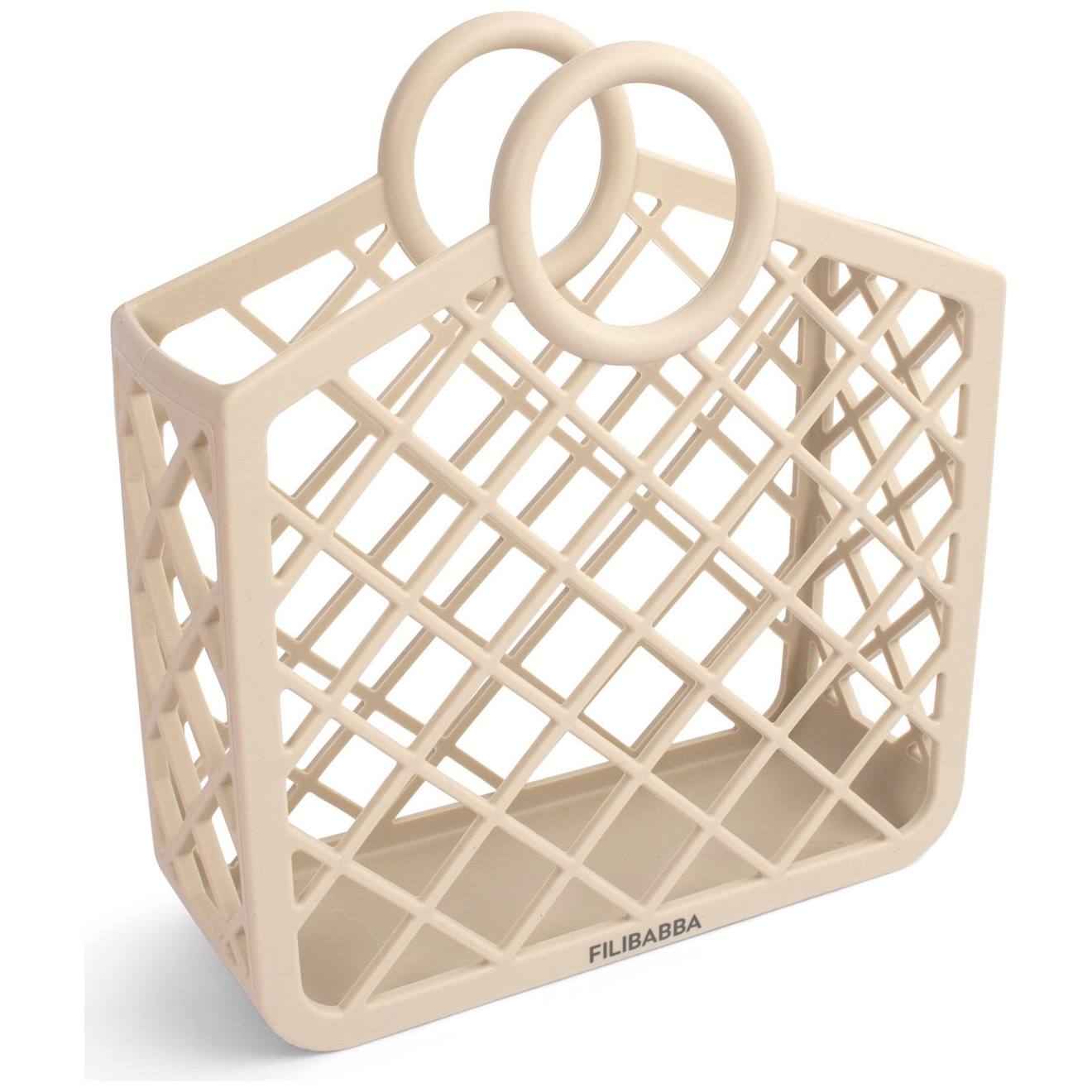 Panier De Plage Beige Galet