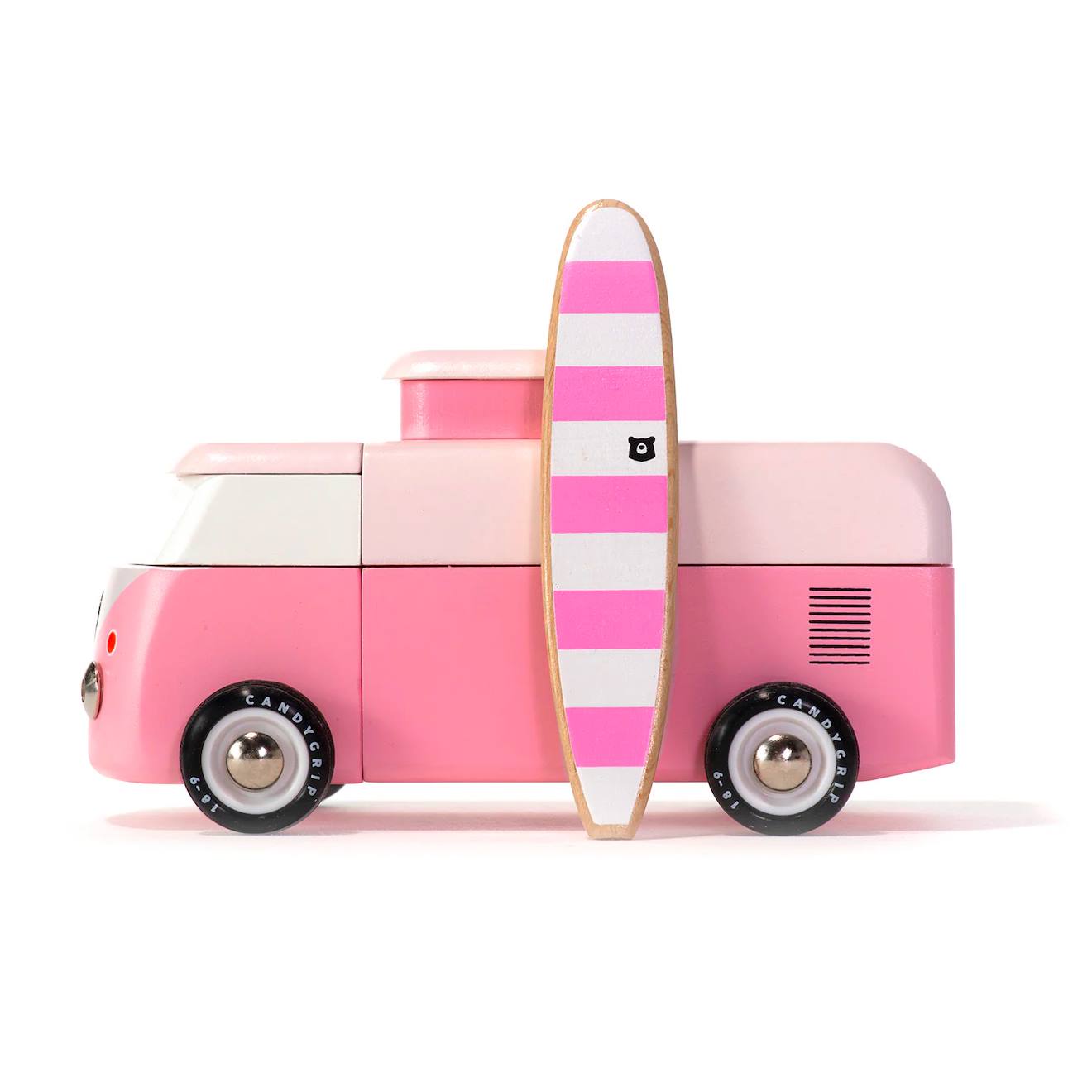 Vw Beach Bus Sunset Jaune Rose