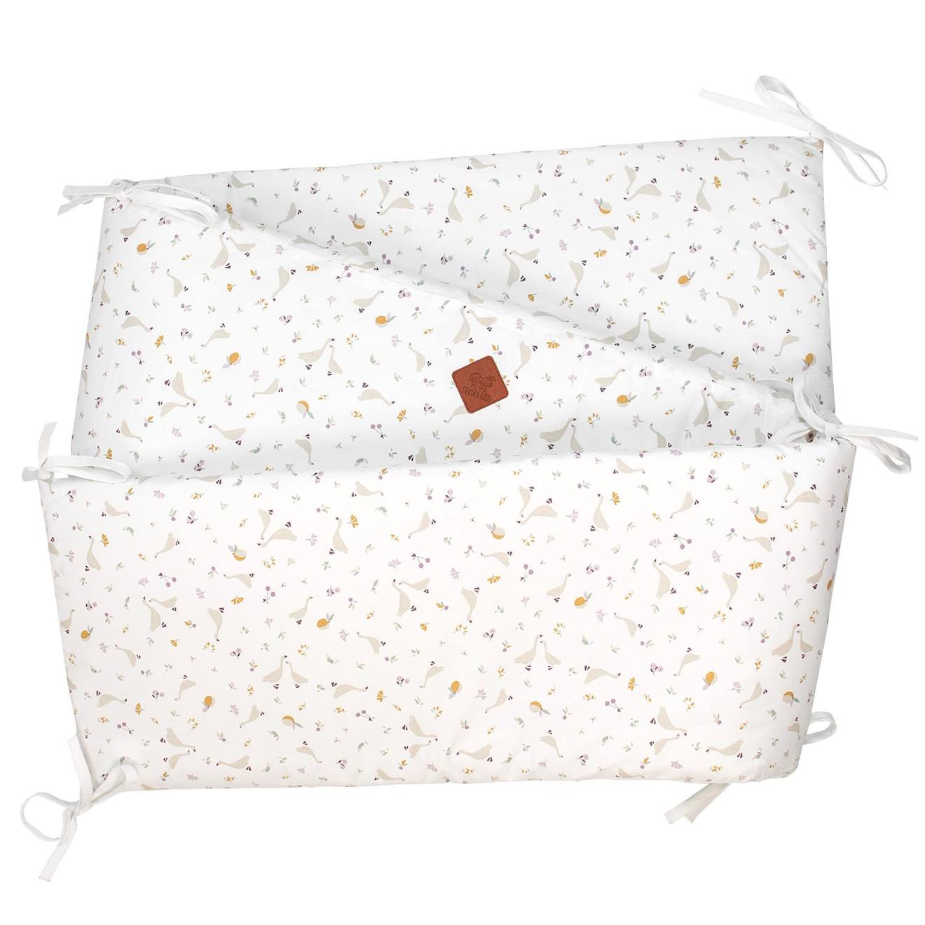 Tour De Lit Universel Et Déhoussable Sidonia Sidonia, Beige, Écru, Blanc