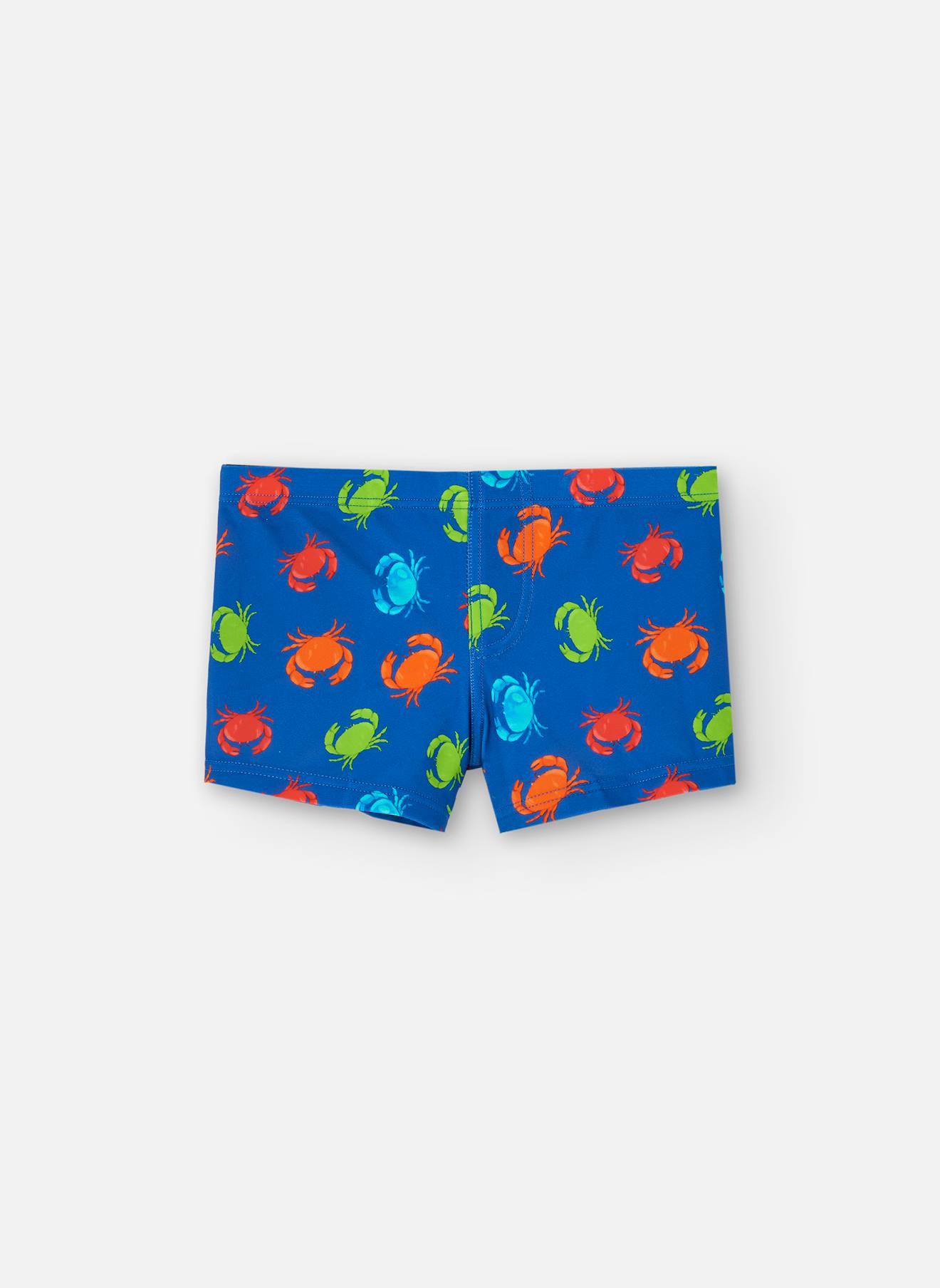 Boxer Imprimé Séchage Rapide Bleu