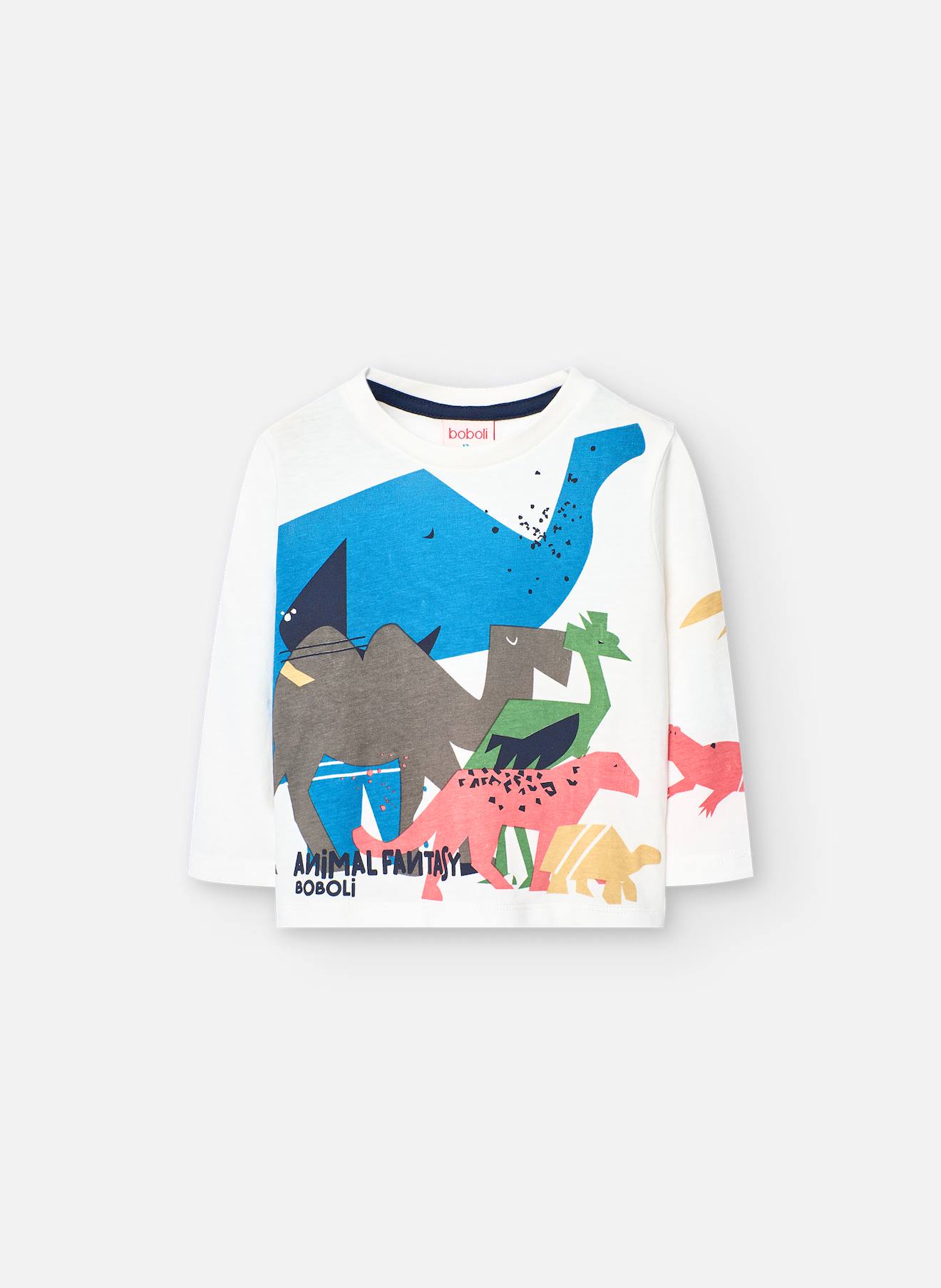 T-shirt Imprimé En Coton Blanc