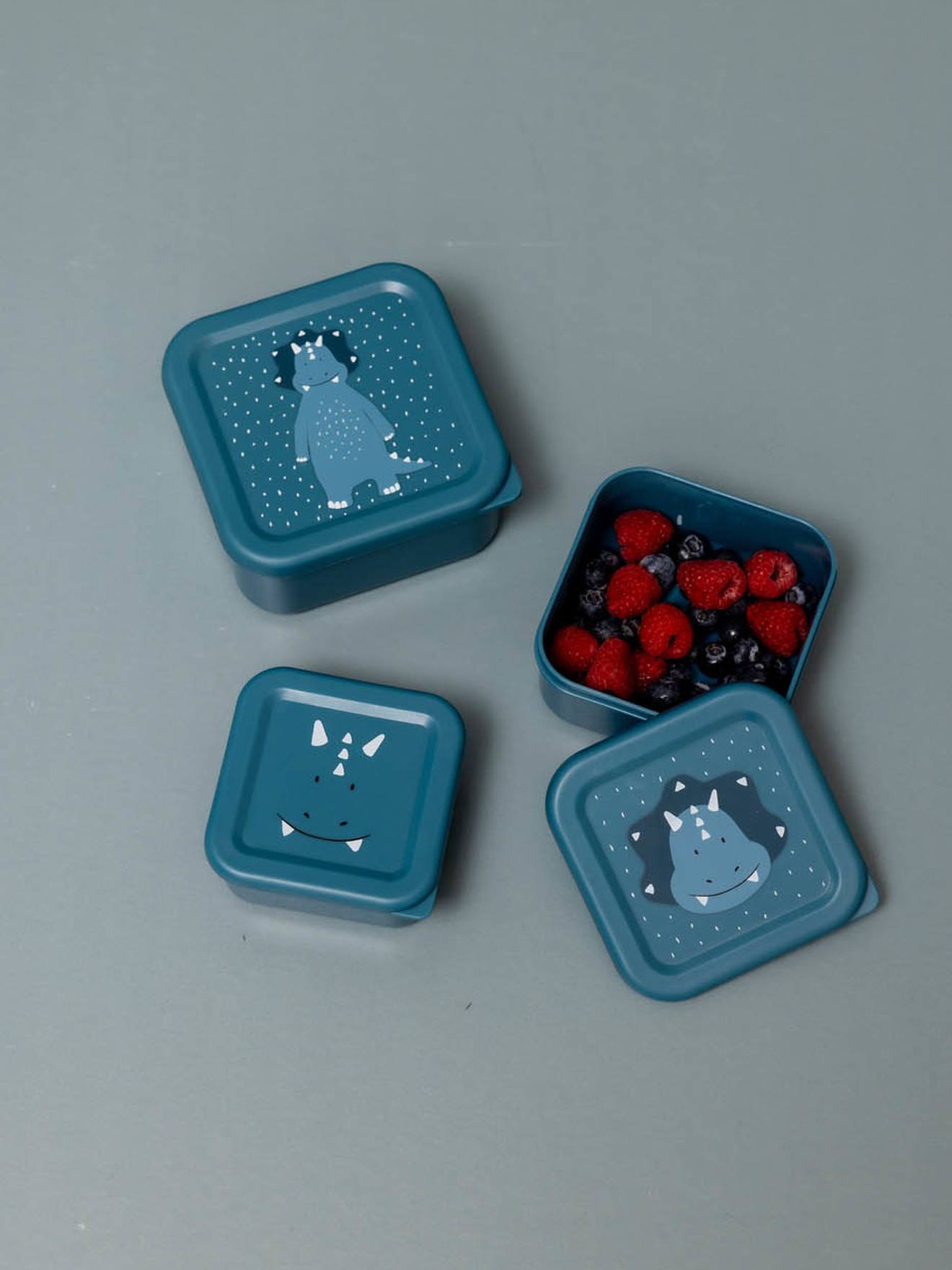 Boite à goûter bleu