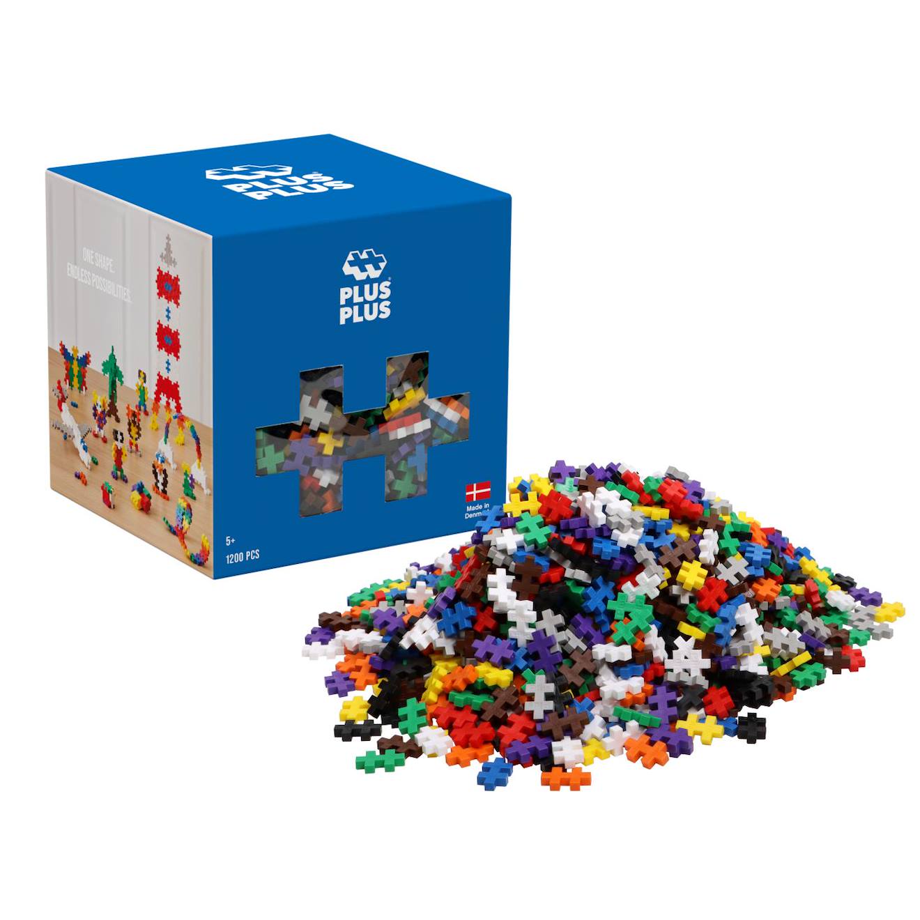 Recharge 1200 Pcs Plus Plus Multicolore
