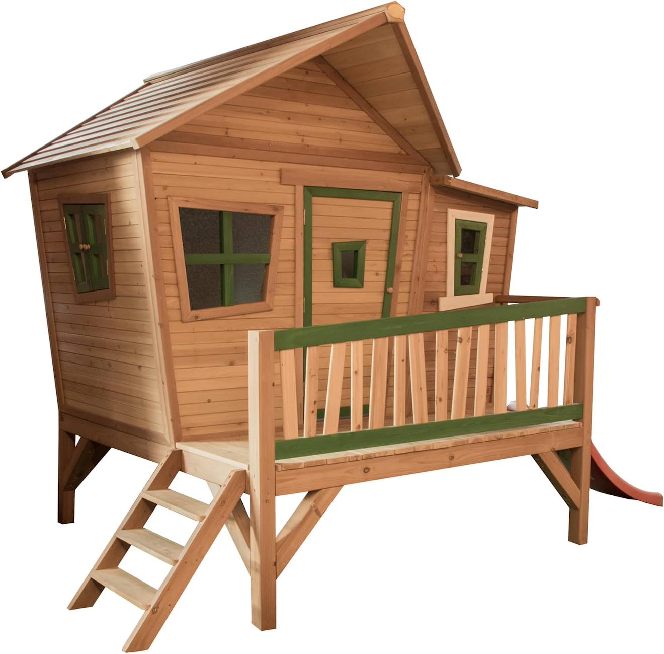 Grande Cabane Sur Pilotis Marron