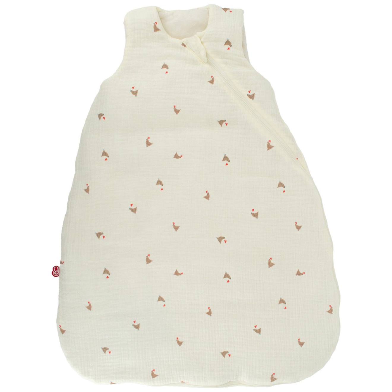 Gigoteuse Chaude Boubou Ecru, Orange, Rouge