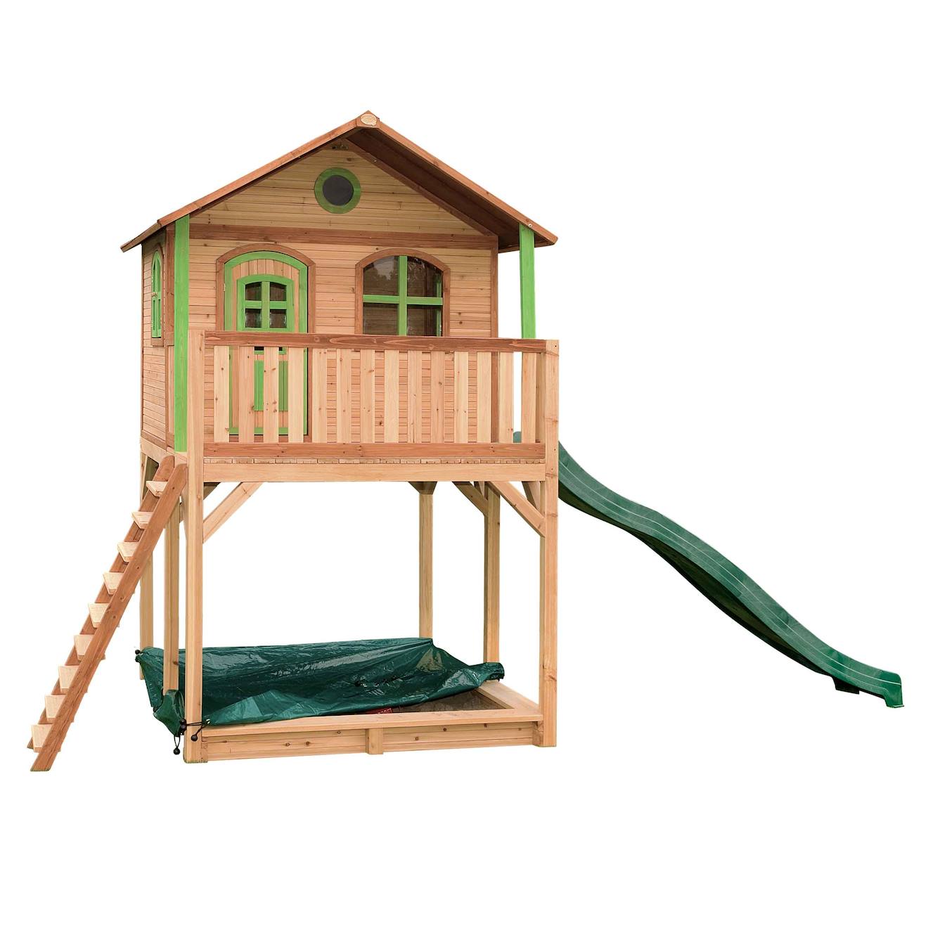 Maisonnetteavec Toboggan Vert