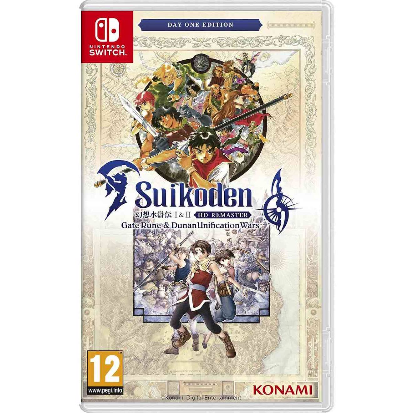Suikoden 1 2 Hd Remaster Day One Switch Multicolore