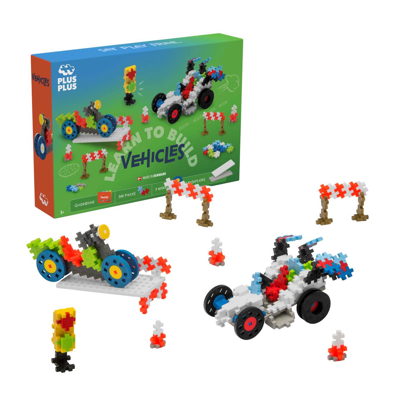 Go! Kit Découverte Véhicules 500 Pcs Multicolore
