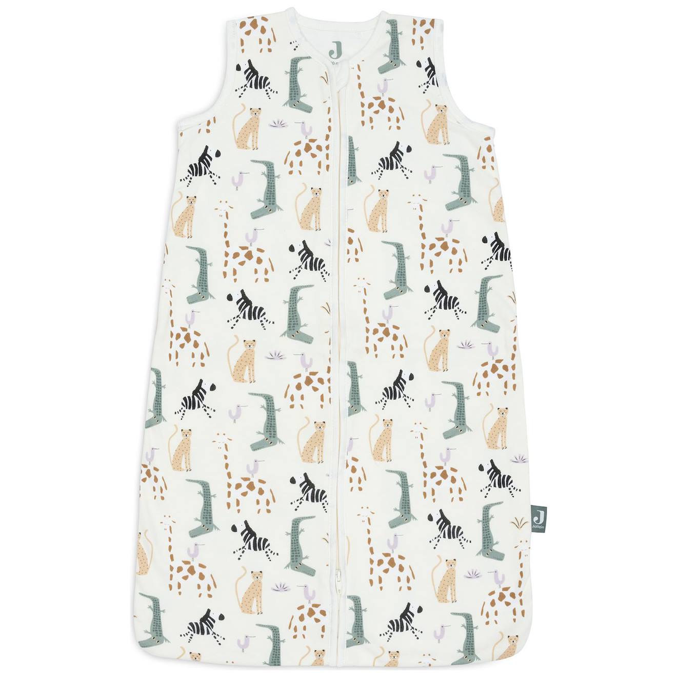 Gigoteuse Légère En Jersey Ecru, Vert, Orange