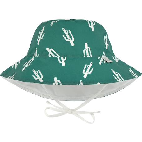 Bob anti-uv Blanc - Chameaux+Vert 4 - vertbaudet enfant 