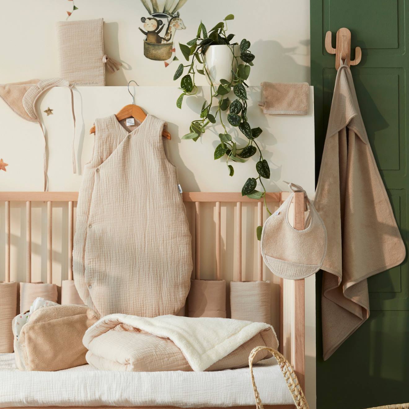 Gigoteuse Légère Tog 1,6 Kimono Biscuit Tog 1,6 (6-18 Mois) Beige (Bb&Co) - Image 1
