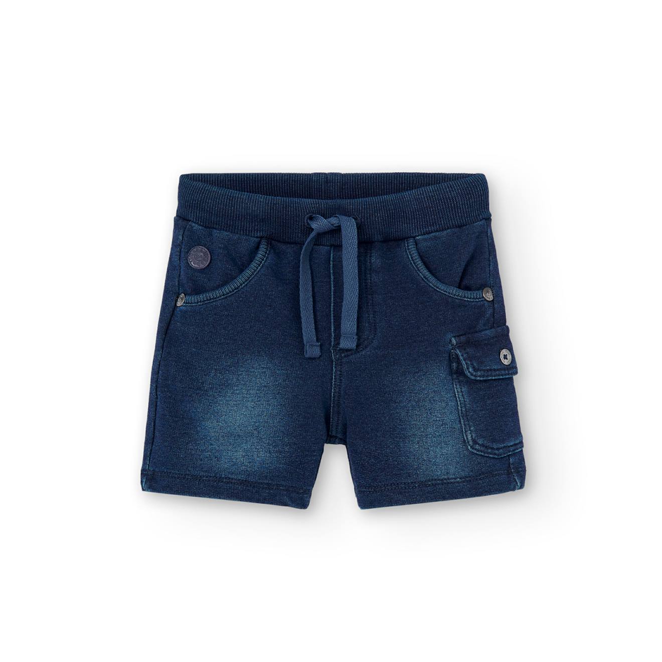 Bermuda En Molleton Jean Bleu