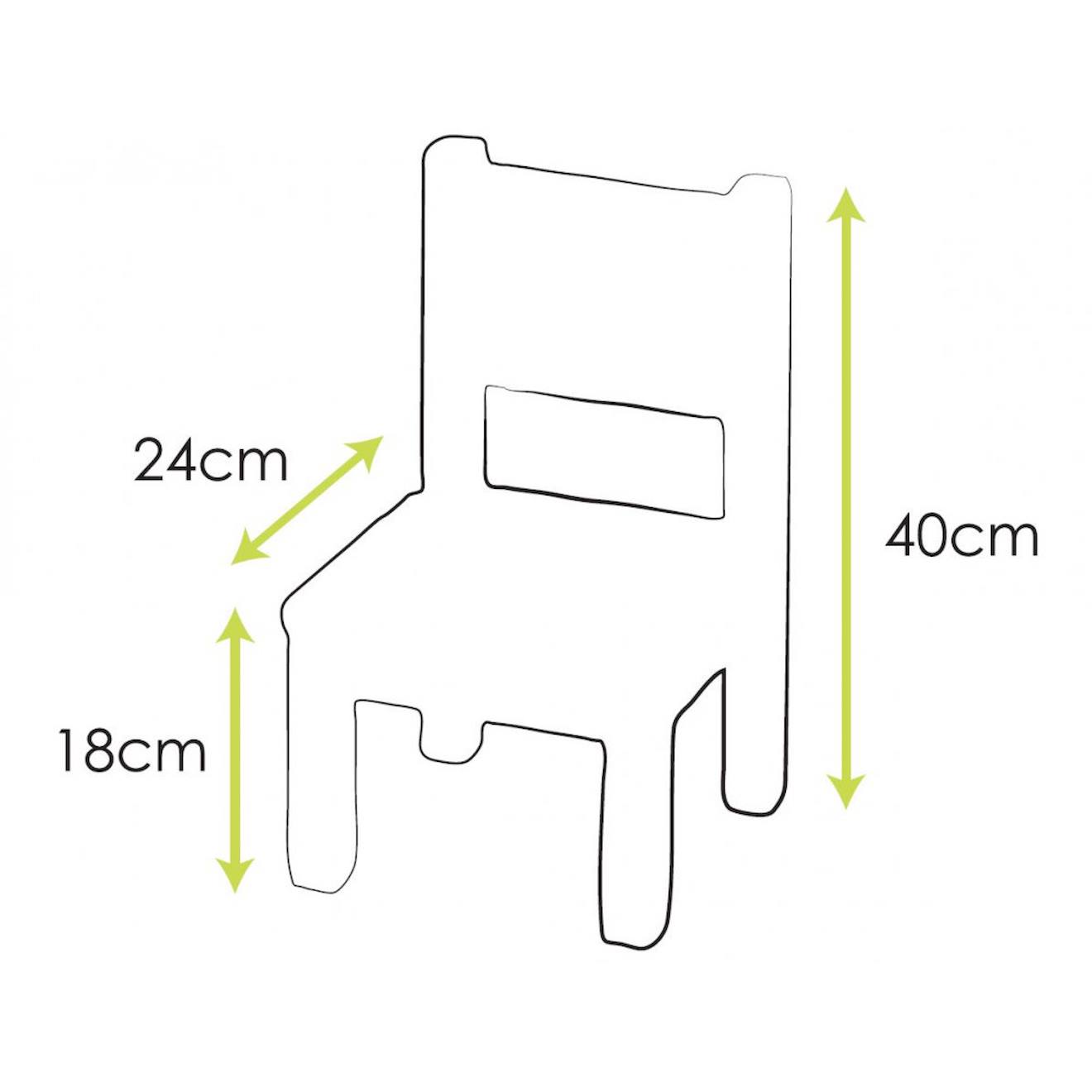 Lot De 2 Ma Première Chaise Enfant Montessori 1-4 Ans Vert Sauge (Pioupiou Et Merveilles) - Image 1