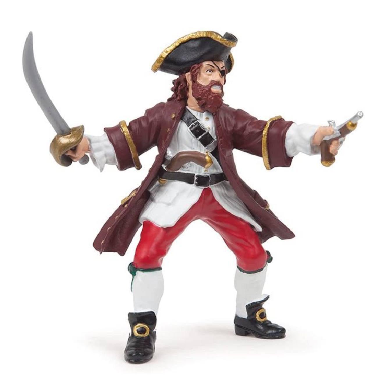 Figurine Barberousse Rouge Rouge