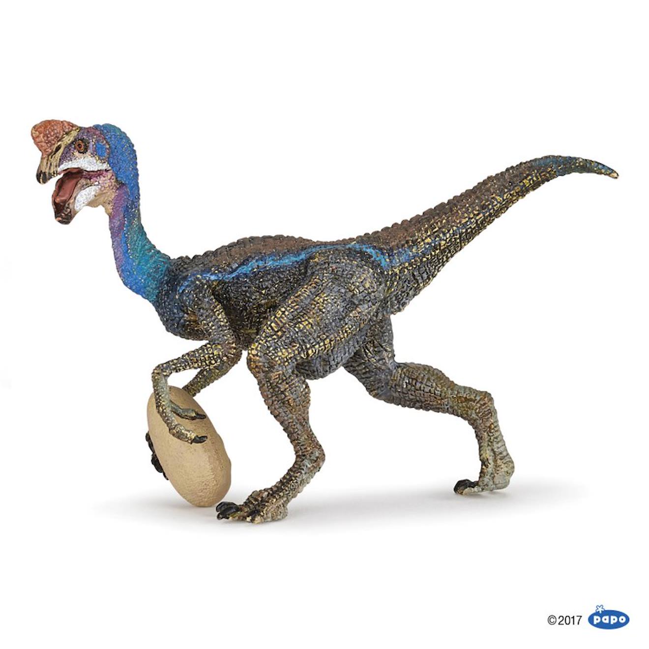Figurine Oviraptor Bleu Vert