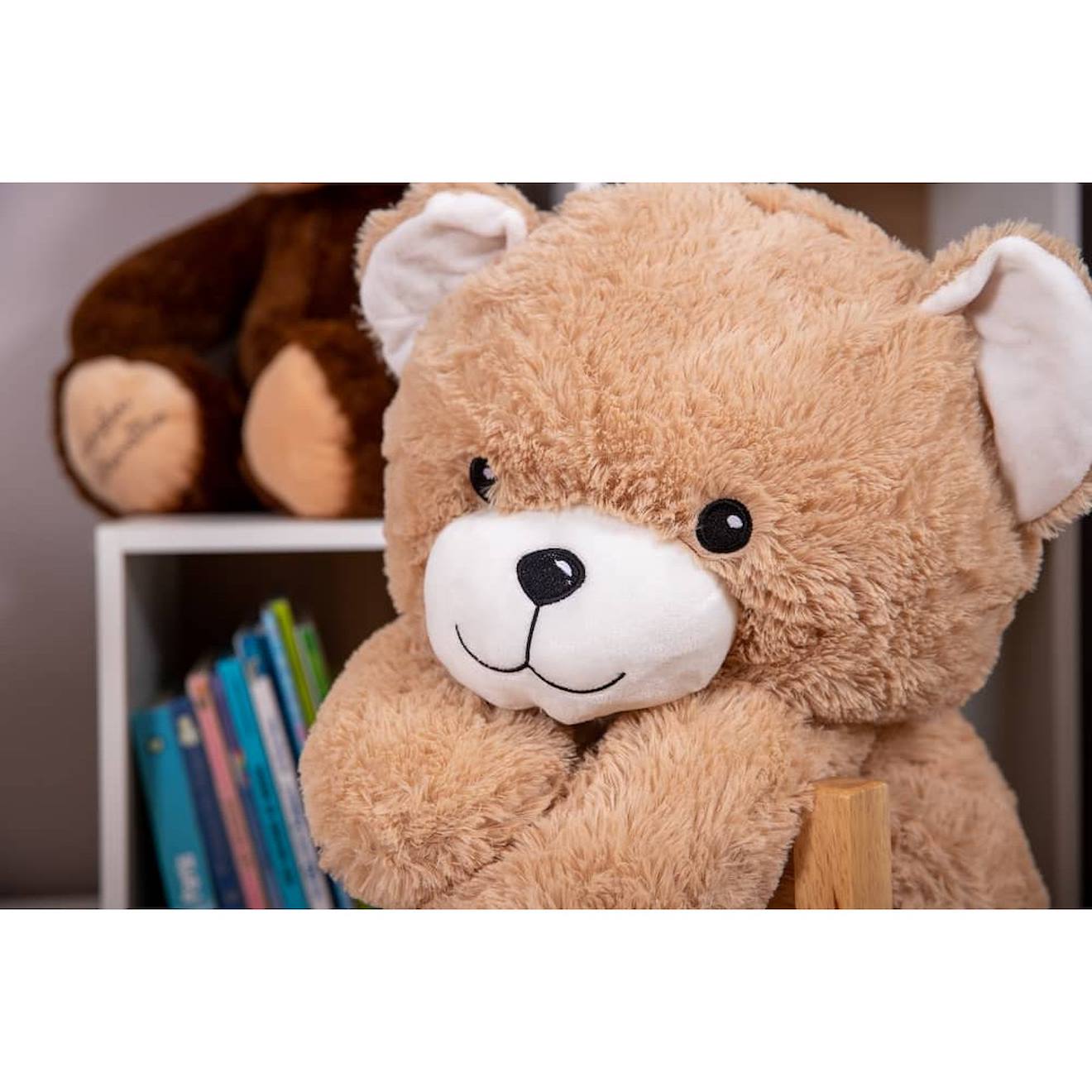 Peluche Géante Ours Gaston - Made In France Beige (Pioupiou Et Merveilles) - Image 2