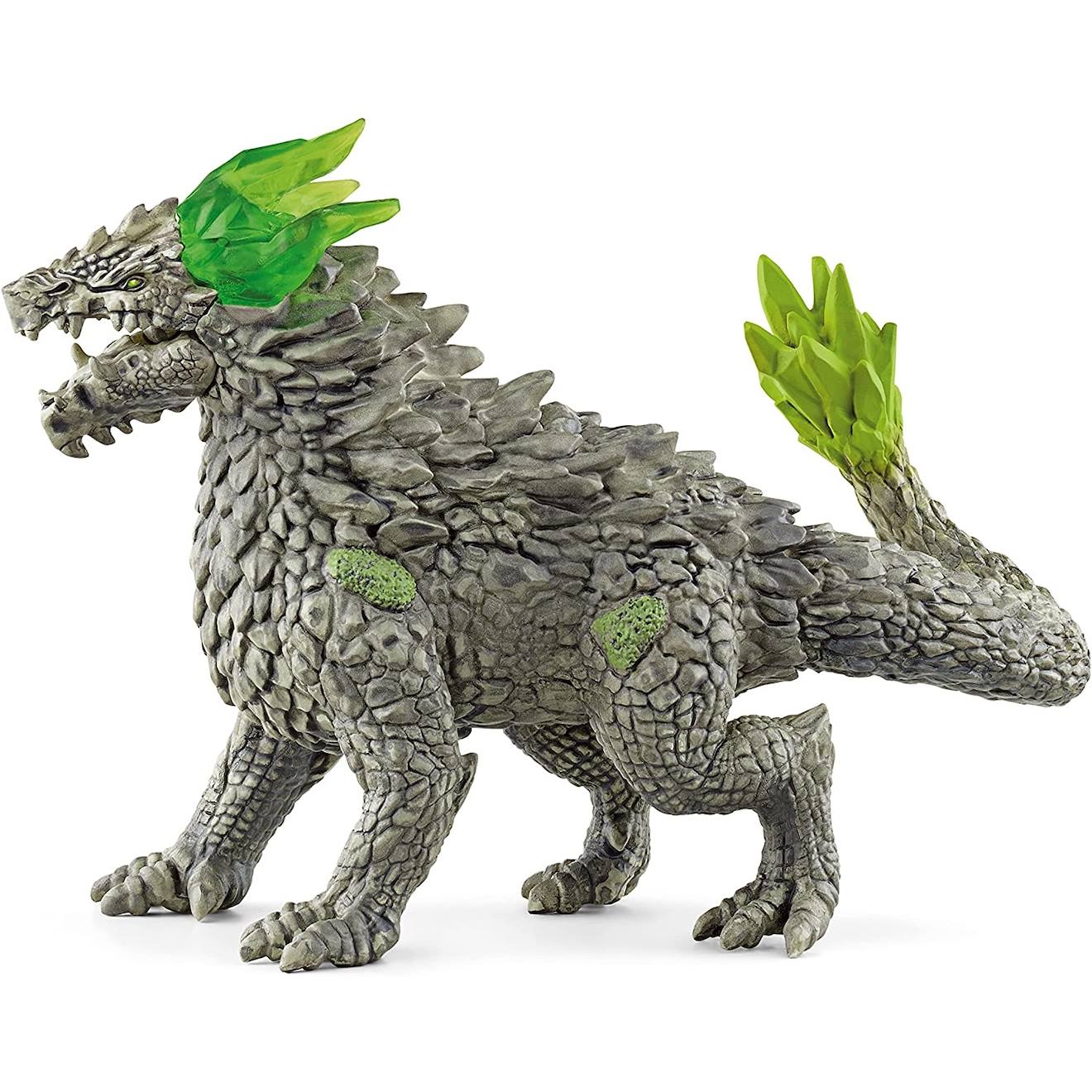 Figurine Dragon De Pierre Gris
