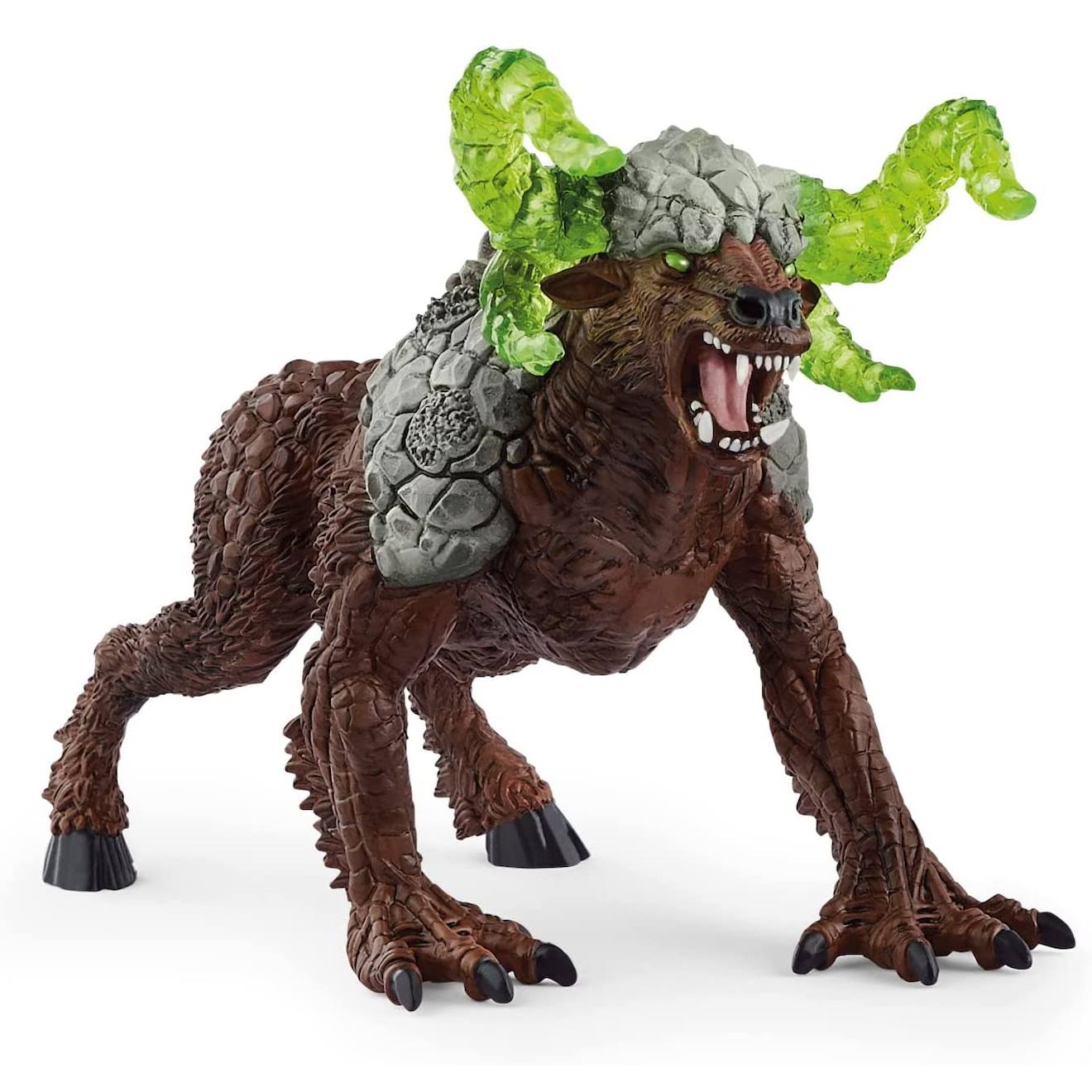 Figurine Monstre Taureau De Pierre Marron