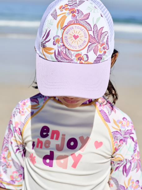 Casquette fille avec dos en mesh  - vertbaudet enfant
