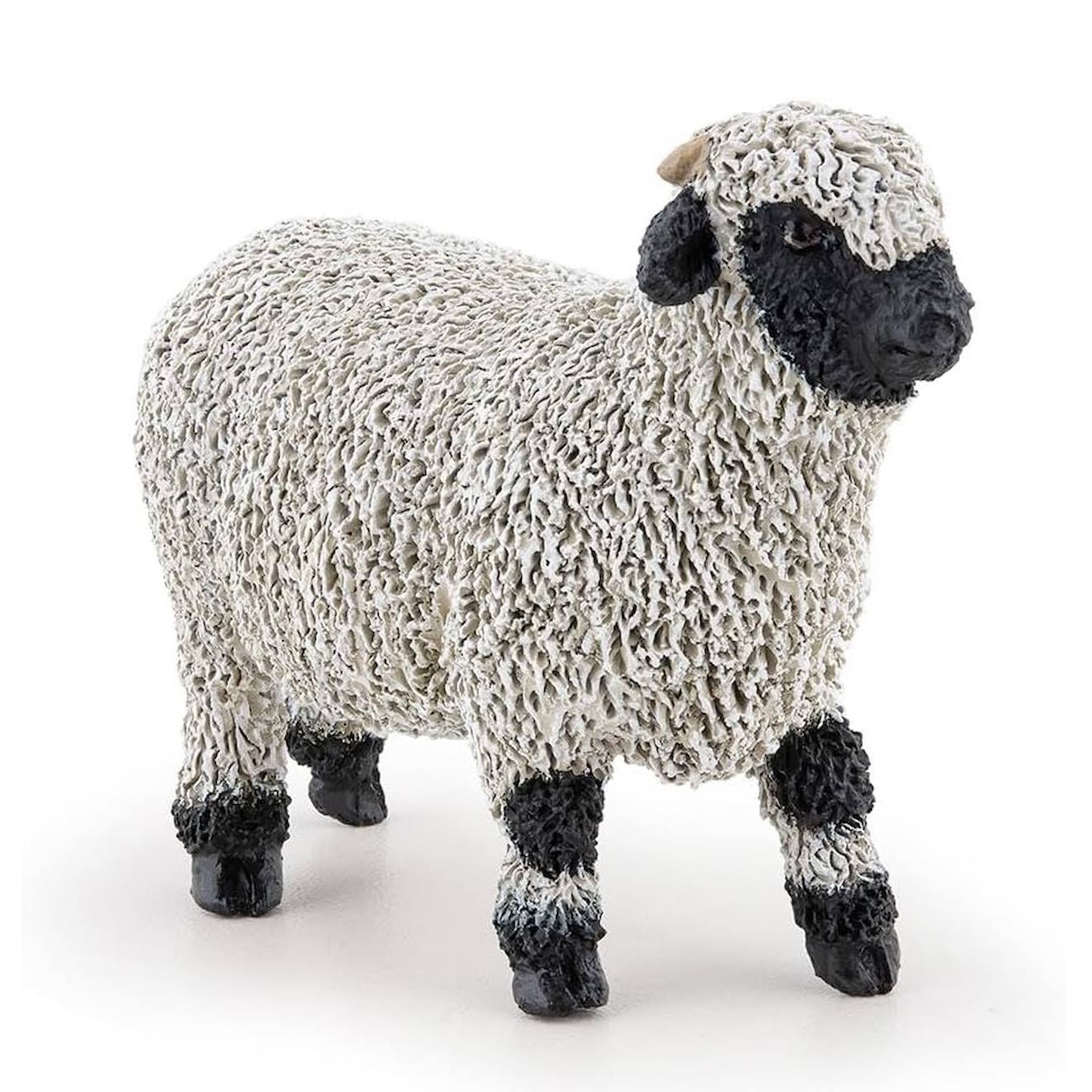 Figurine Mouton Nez Noir Du Valais Noir